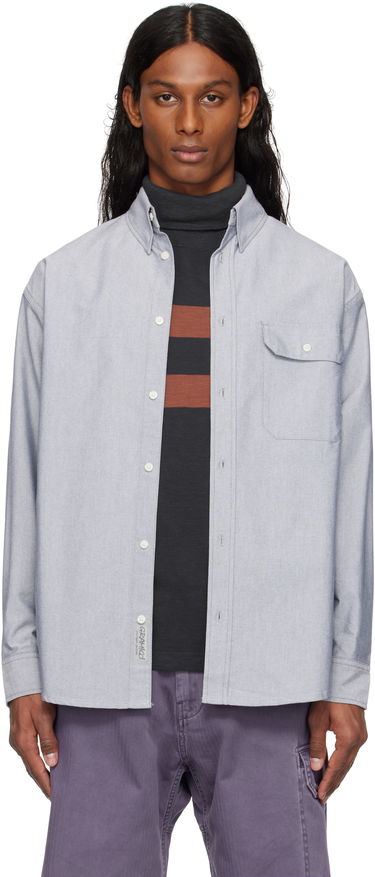 Риза GRAMICCI Gramicci Oxford Stance Shirt Синьо | G5SM-J016, 0