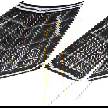 Къси панталони Rhude Flannel Court Logo Short Зелено | RHFW23SH01447190, 0