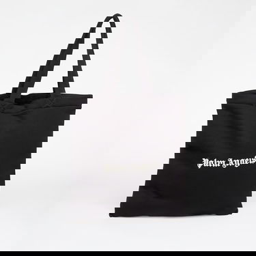 Голяма пазарска чанта Palm Angels Classic Logo Tote Bag Black/ Off White Universal Черно | PMNA07GF25FLE0021003, 0