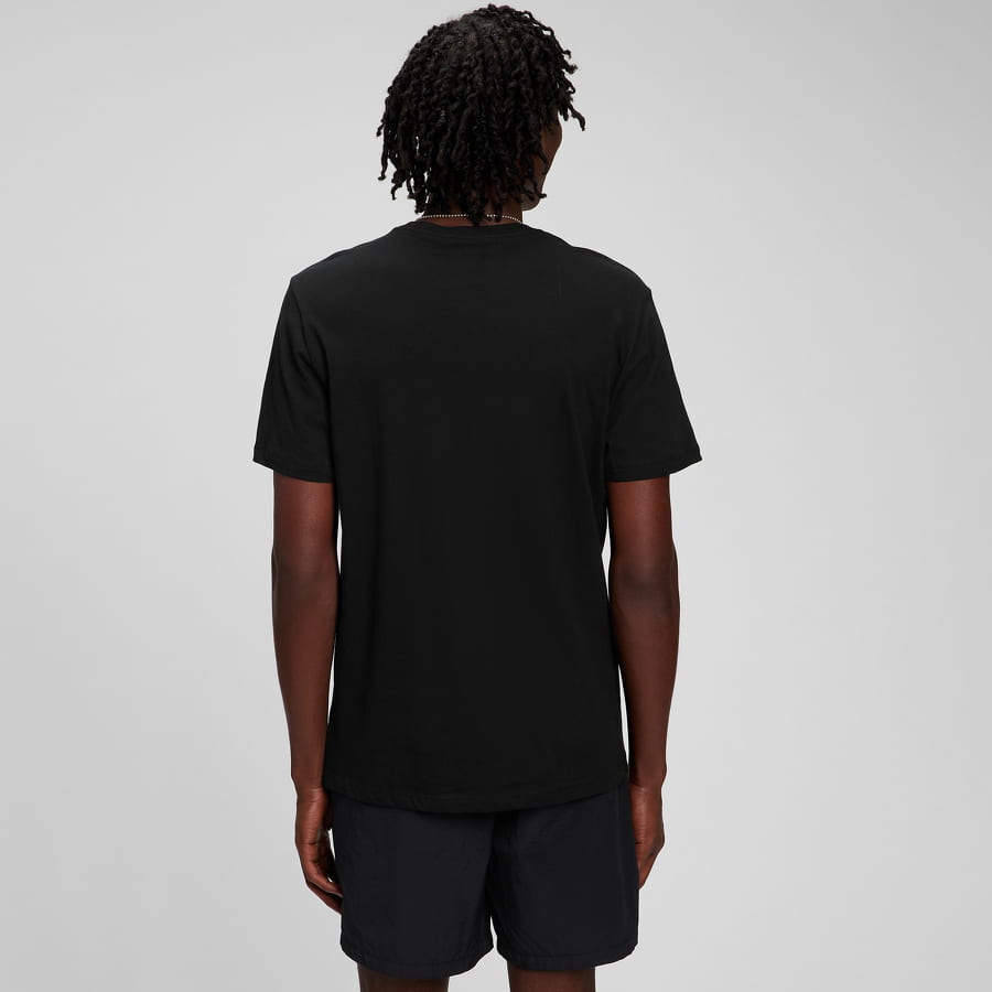 Тениска GAP Logo Arch Tee Черно | 471777-07, 1