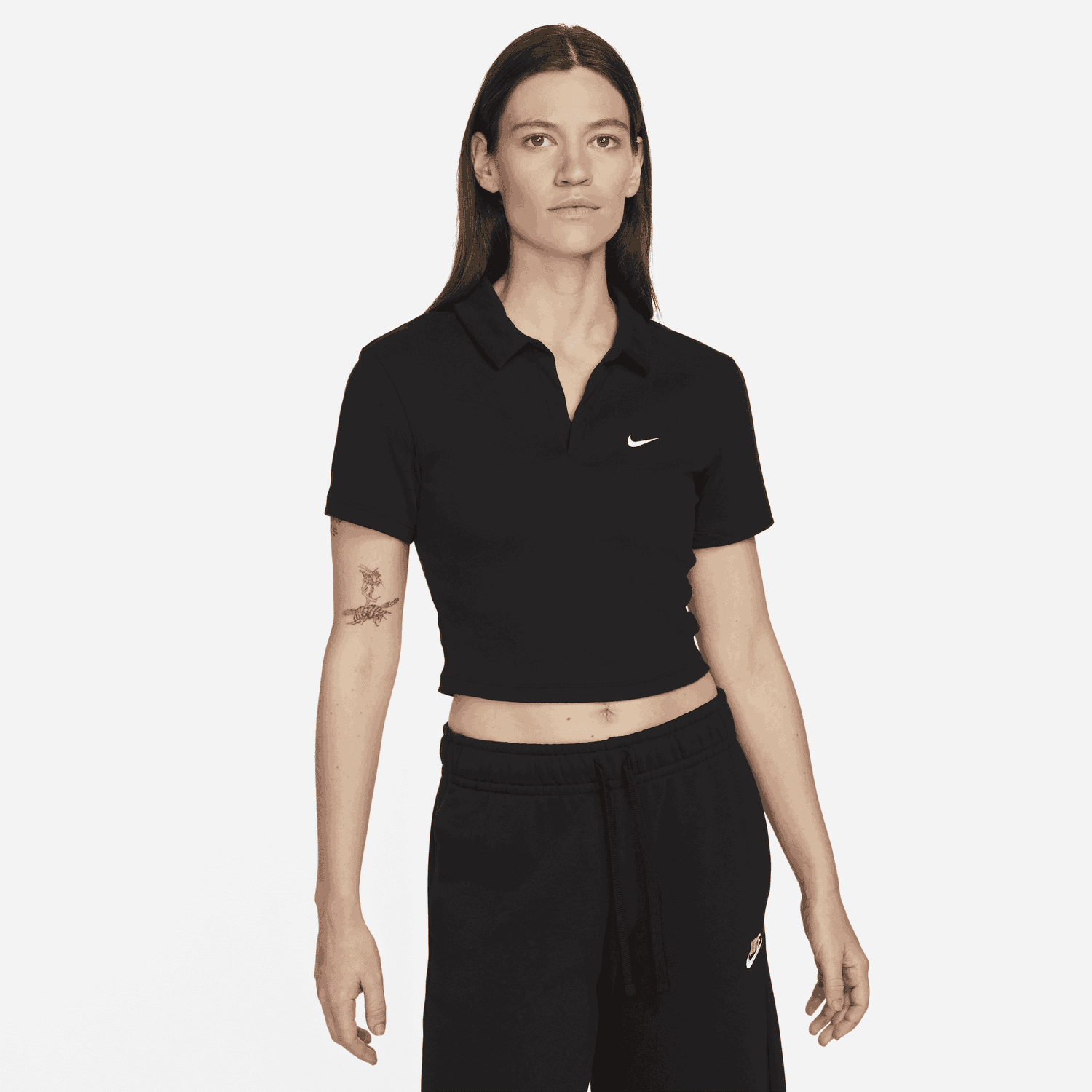 Поло тениска Nike Sportswear Essential Polo Shirt Черно | DV7884-010, 0