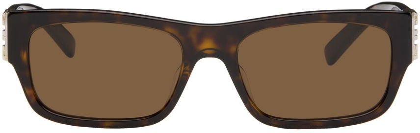 Слънчеви очила Givenchy 4G Sunglasses "Tortoiseshell" Кафяво | GV40057I 192337138867, 0