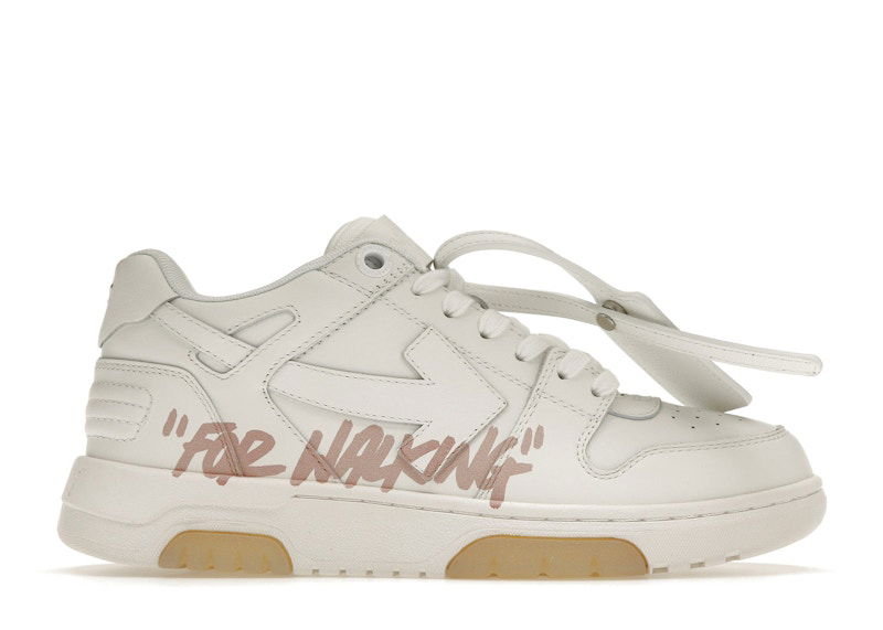 Кецове и обувки Off-White Out Of Office For Walking White Pink W Бежово | OWIA259F22LEA0020130/OWIA259C99LEA0040130, 0
