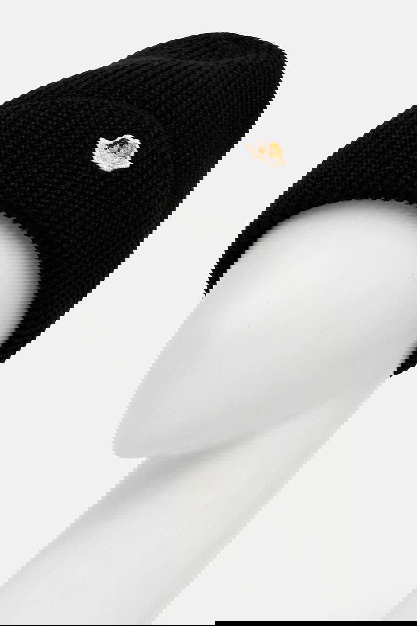 Шапка Fiorucci Wool Blend Angel Patch Beanie Черно | W02FPAHA216KN03BK01, 1