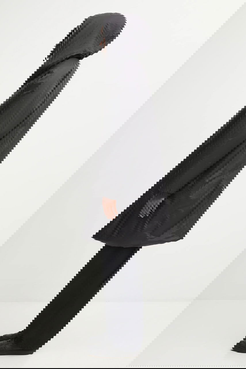 Парка Rick Owens DRKSHDW Sealed Windbreaker Hooded Long Parka Черно | DU02E7973.NP, 1