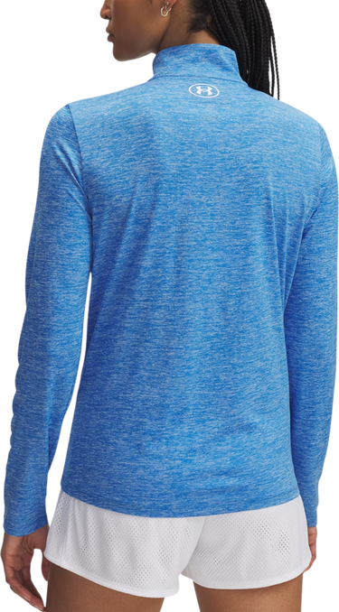 Тениска Under Armour Under Armour Tech 1/2 Zip Twist Top Синьо | 1384225-402, 2