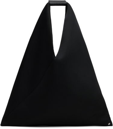 Голяма пазарска чанта Maison Margiela MM6 Classic Triangle Tote Черно | S54WD0039 P6414, 4