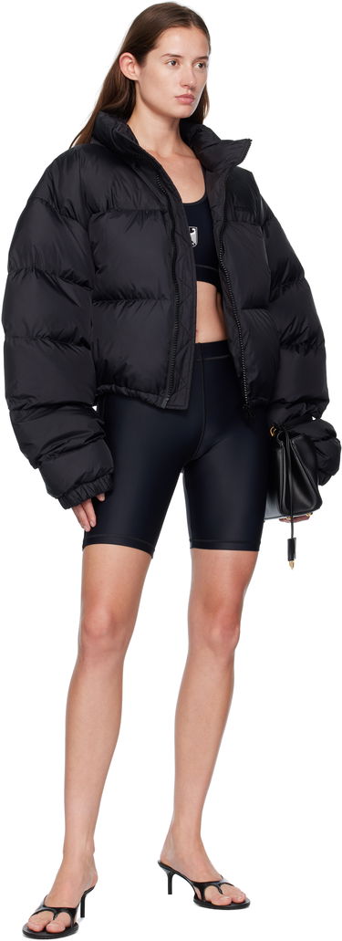 Пухо яке VETEMENTS Vetements Double Logo Boxy Down Jacket Черно | UH76PU220BB, 3