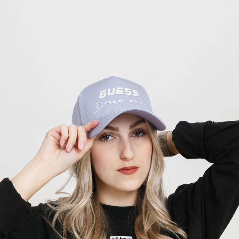 Шапка с козирка GUESS Dalya Baseball Cap Синьо | V3GZ01WO08O-G7HP