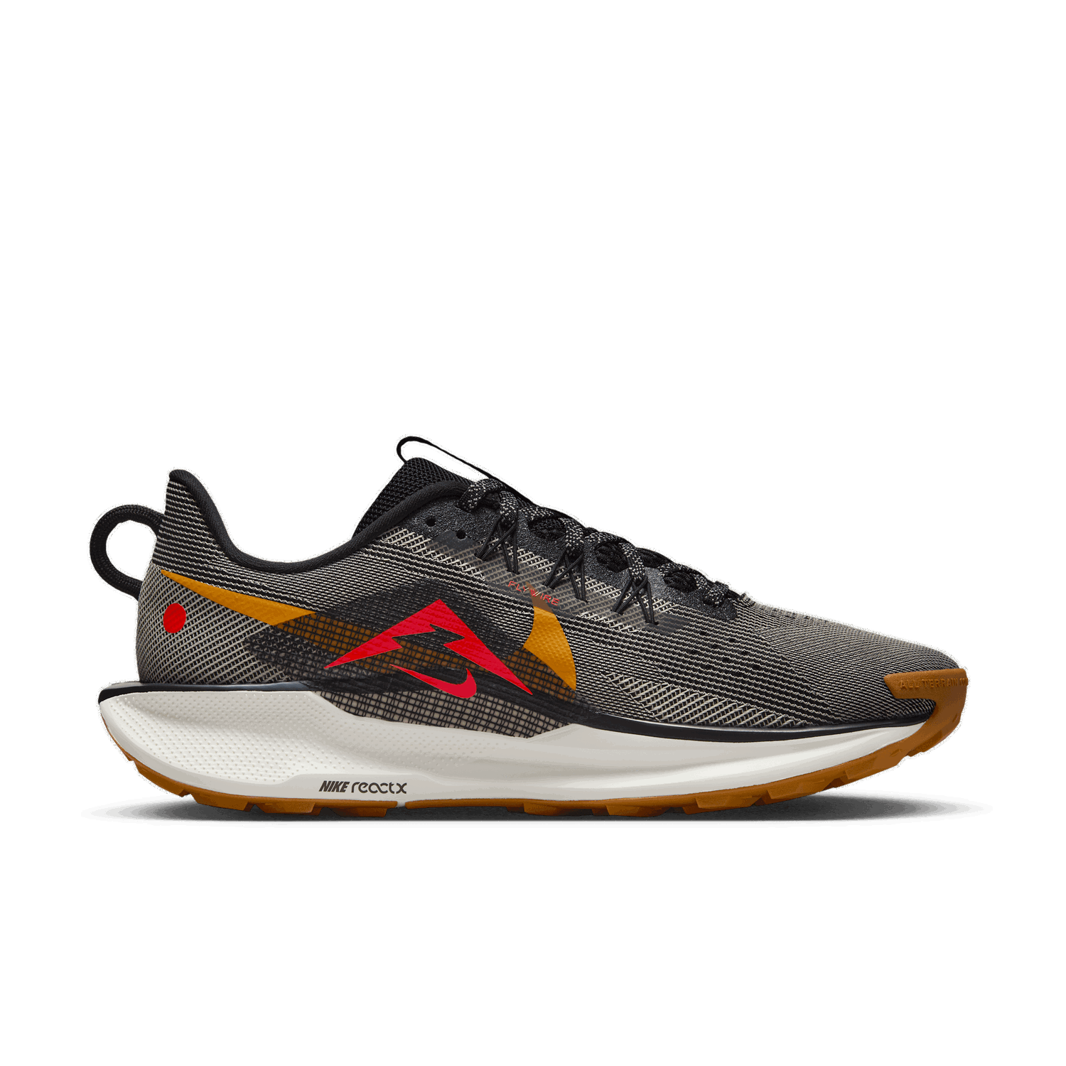 Кецове и обувки Nike React Pegasus Trail 5 Black Fir College Grey Desert Ochre Сиво | DV3864-009, 1