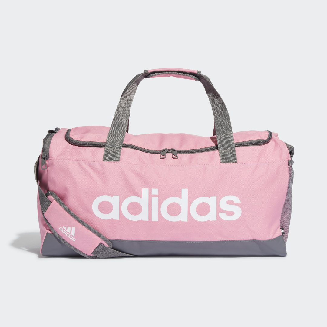 Чанта за пътуване adidas Originals Essentials Logo Duffel Medium Розово | HM9113, 0