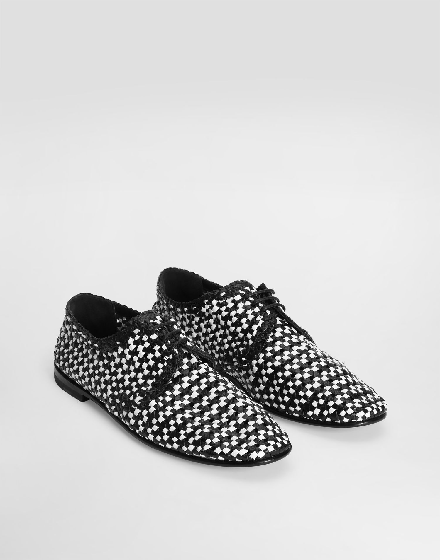 Аксесоари Dolce & Gabbana Dolce & Gabbana Woven Leather Derby Shoes Многоцветен | A10872A9M518B926, 1