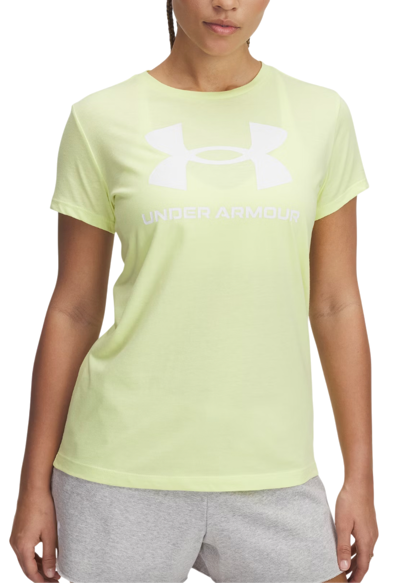 Тениска Under Armour Under Armour Rival Logo Short Sleeve T-Shirt Жълто | 1356305-727, 0