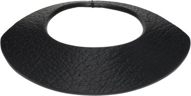 Колие Rick Owens Rick Owens Concordians Anthem Textured Leather Collar Necklace Черно | RA02E0707 LBT, 0