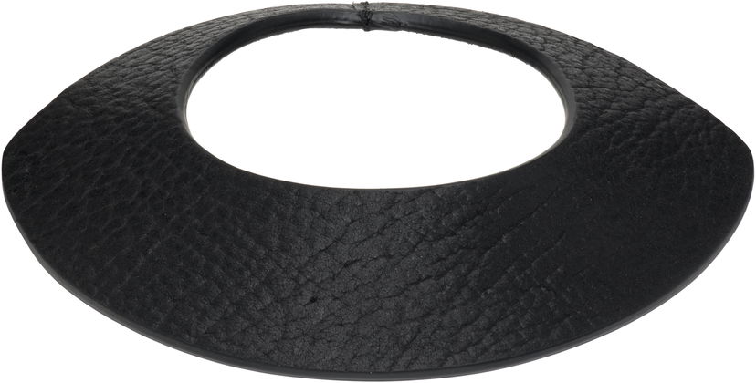 Колие Rick Owens Rick Owens Concordians Anthem Textured Leather Collar Necklace Черно | RA02E0707 LBT
