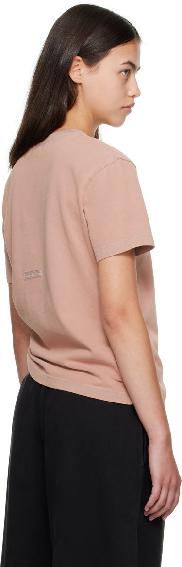 Тениска Acne Studios Acne Studios Cotton Crewneck T-Shirt Розово | CL0352-, 2