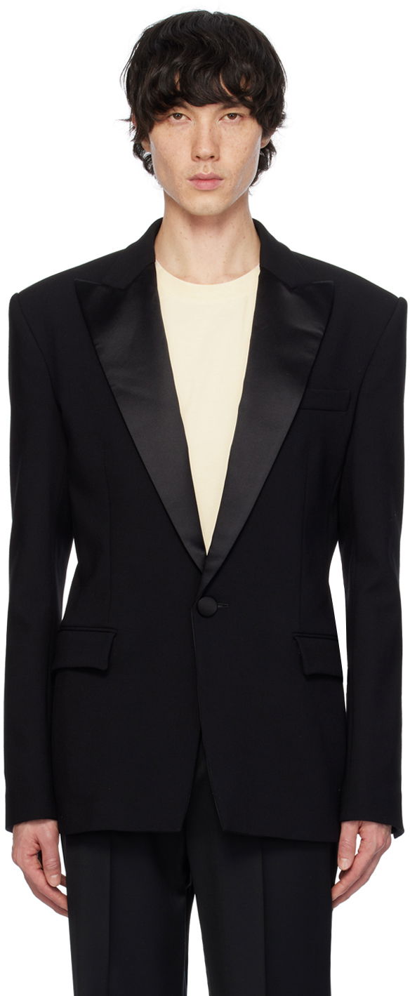 Peaked Lapel Blazer