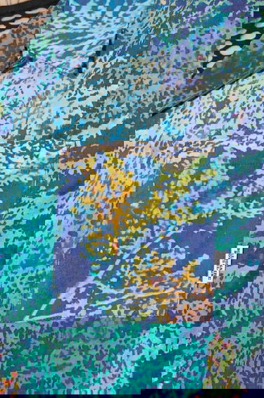 Риза BILLIONAIRE BOYS CLUB Willderness Relaxed Printed Camp Collar Shirt Многоцветен | B23425, 5