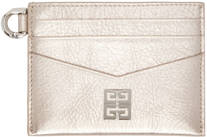 Портфейл Givenchy 4G Card Holder Бежово | BB60GVB1ZB769