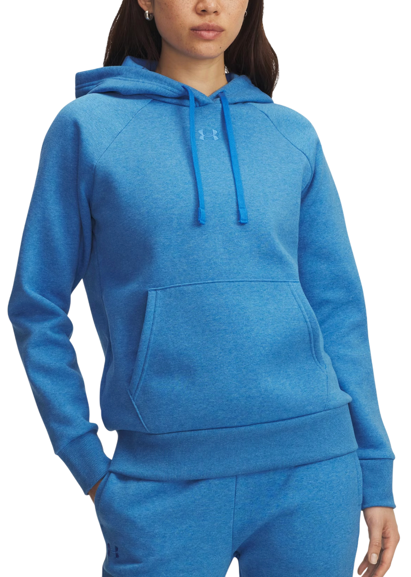 Суитчър Under Armour Rival Fleece Hoodie Синьо | 1379500-402