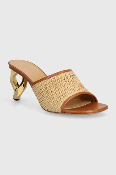 Кецове и обувки JW Anderson Raffia Sandal Бежово | ANW42230A.110, 0