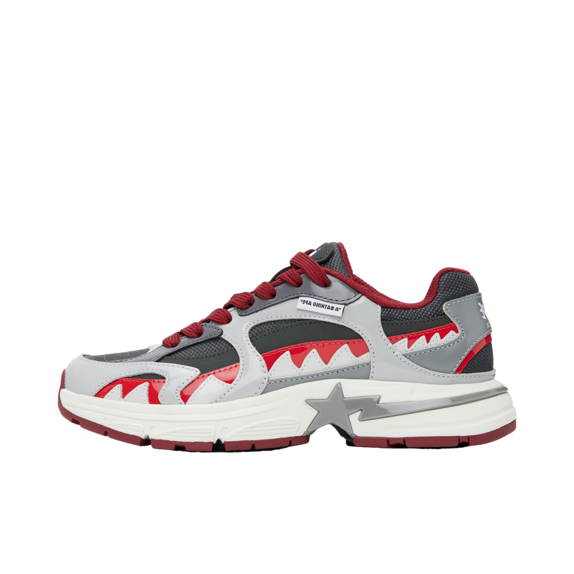 Кецове и обувки BAPE A Bathing Ape Shark STA #3 Сиво | 001FWL302320L