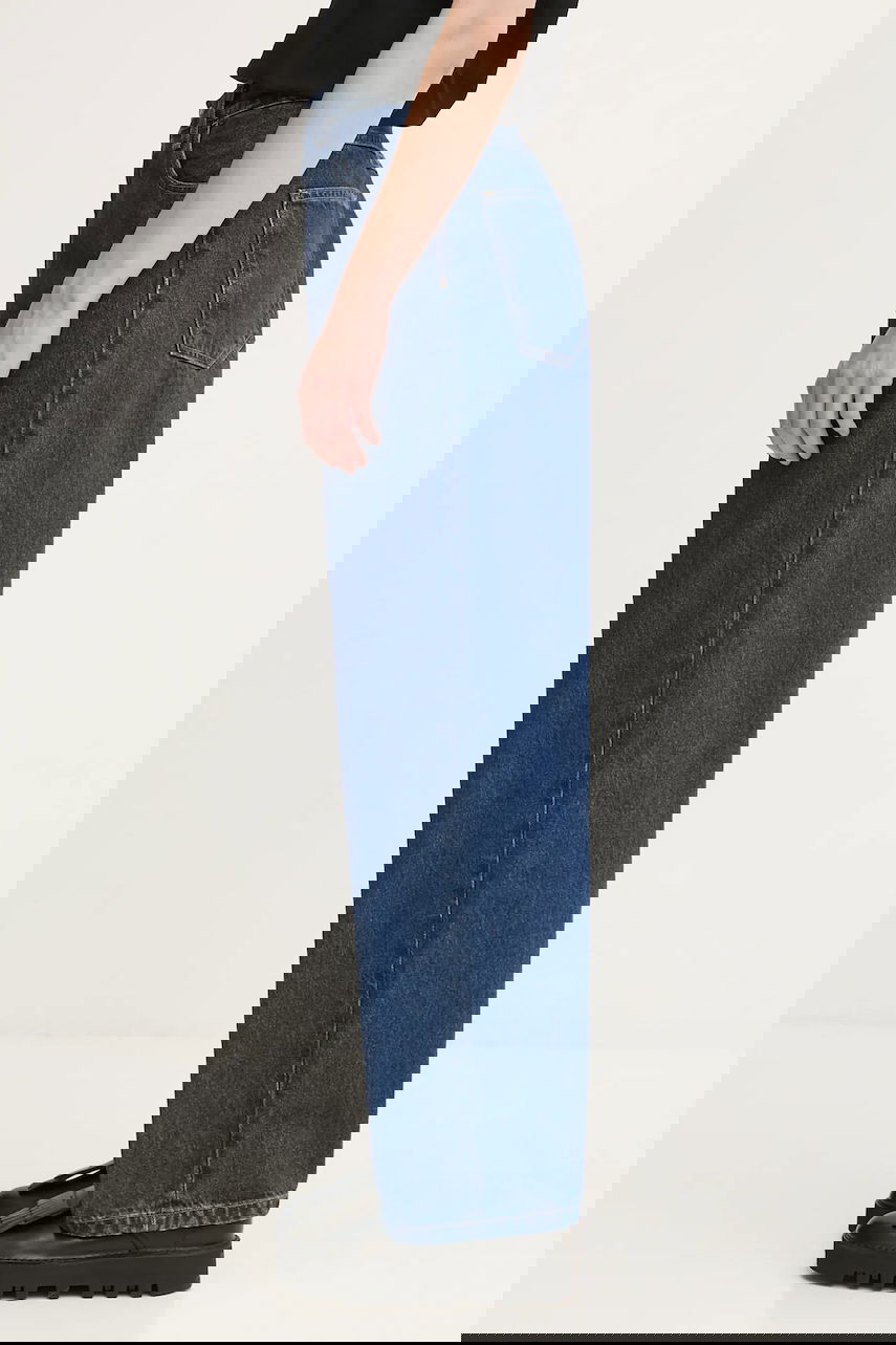 Дънки Carhartt WIP Jeans High Waist Brandon Синьо | I035892.106, 1