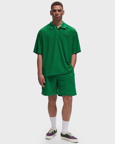 Къси панталони Pleasures ZEN TERRY SHORTS Зелено | P24SU038-GREEN, 1