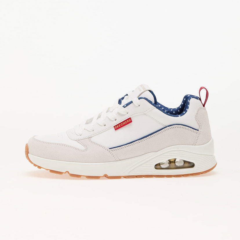 Кецове и обувки Skechers Uno - Victory Pack White/ Navy/ Red Бяло | 183913 WNVR