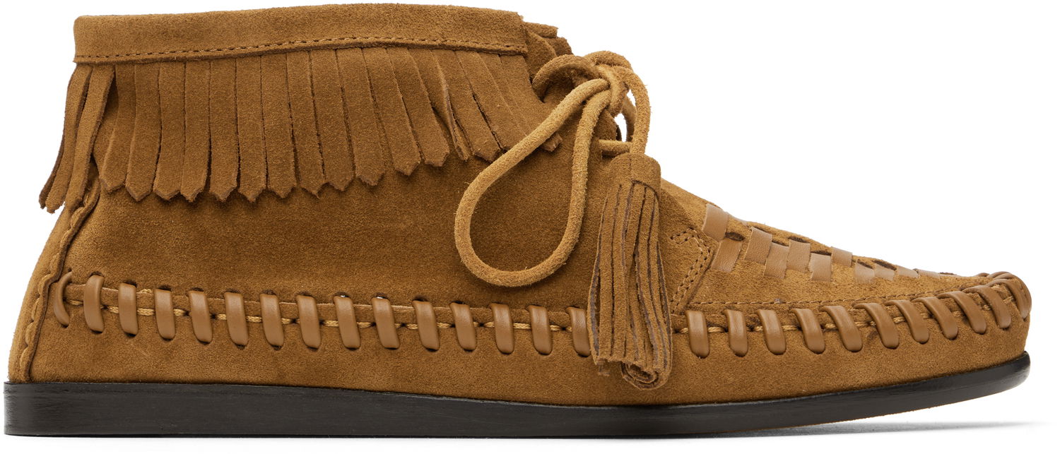 Кецове и обувки ISABEL MARANT Isabel Marant Felsa Suede Boots Кафяво | MC0025FB-C2A05S, 0