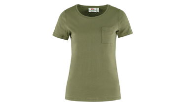 Тениска FJÄLLRÄVEN Övik T-Shirt Зелено | F83525-620, 0