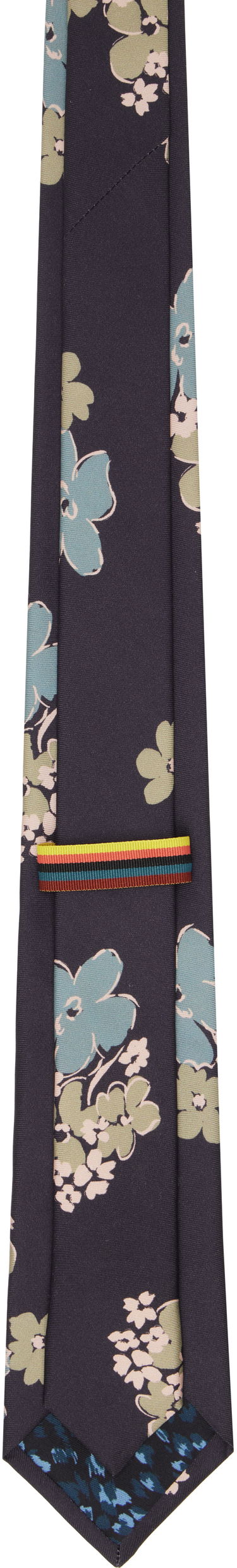 Шал Paul Smith Paul Smith Cosmos Flower Tie Тъмно синьо | M1A-0TIE-PT376-49, 1