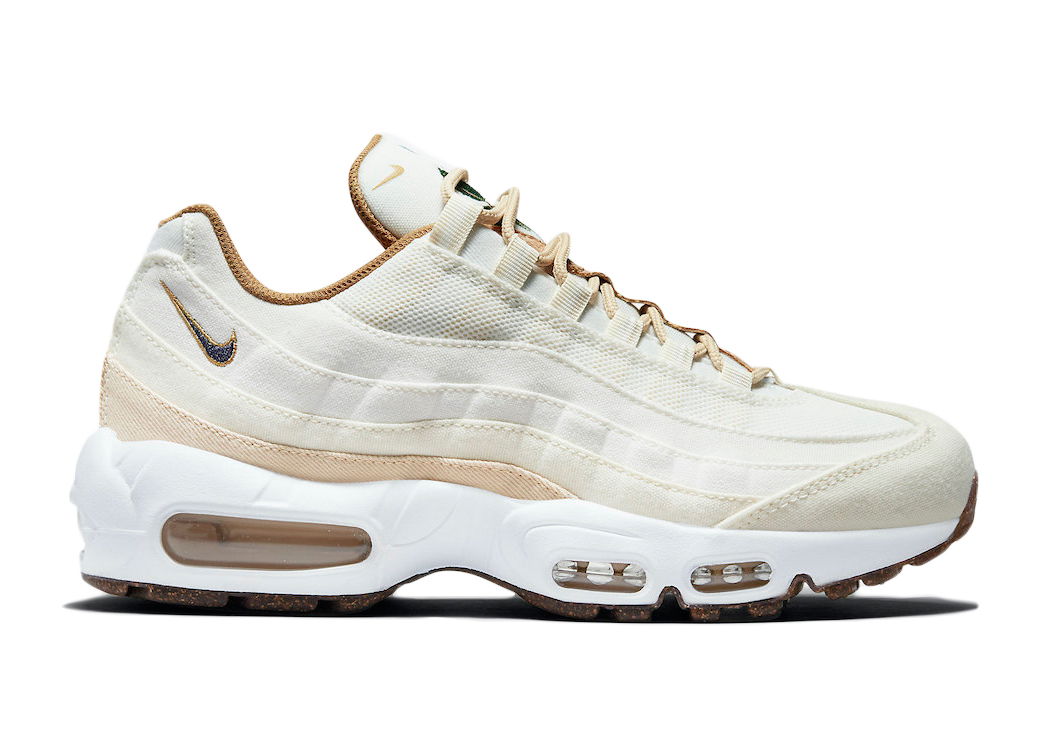 Кецове и обувки Nike Air Max 95 Cork W Бяло | CZ2275-100, 0