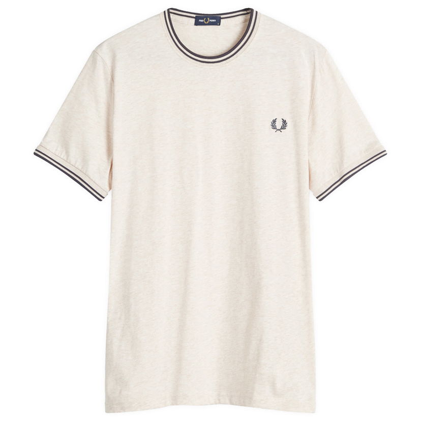 Тениска Fred Perry Twin Tipped T-Shirt Сиво | M1588-W50