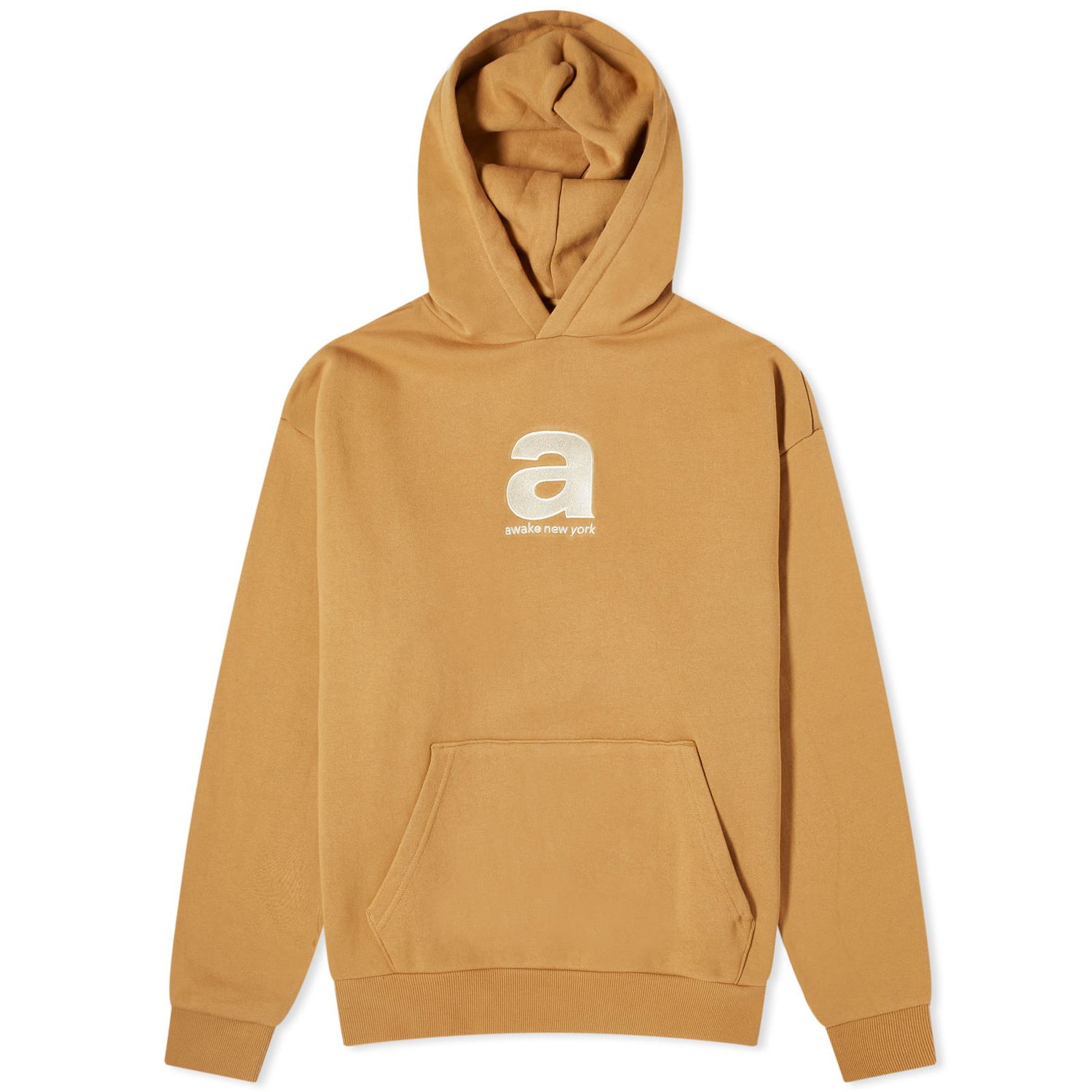 Суитчър Awake NY Bold Logo Hoodie Бежово | AWK-FW23-HD001-BGE, 0