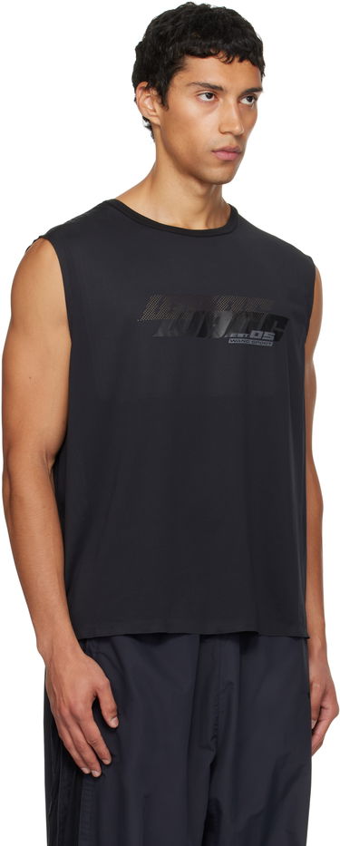 Потник Alexander Wang Alexander Wang Graphic Logo Muscle Tank Top Черно | 6CC3251089, 1