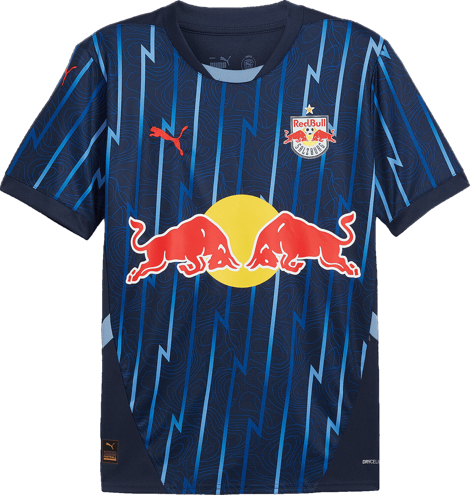 Фланелка Puma Red Bull Salzburg Away Jersey Replica 2024/25 Тъмно синьо | 776437-03, 0