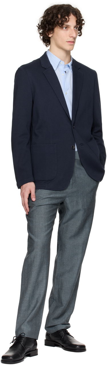 Панталони rag & bone rag & bone Evan Wool-Blend Trousers Сиво | MBW25P7011DGML, 3