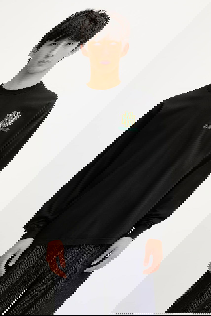 Тениска Neighborhood NEIGHBORHOOD NH Tee LS-8 Long Sleeve T-Shirt Черно | 251PCNH.LT08, 0