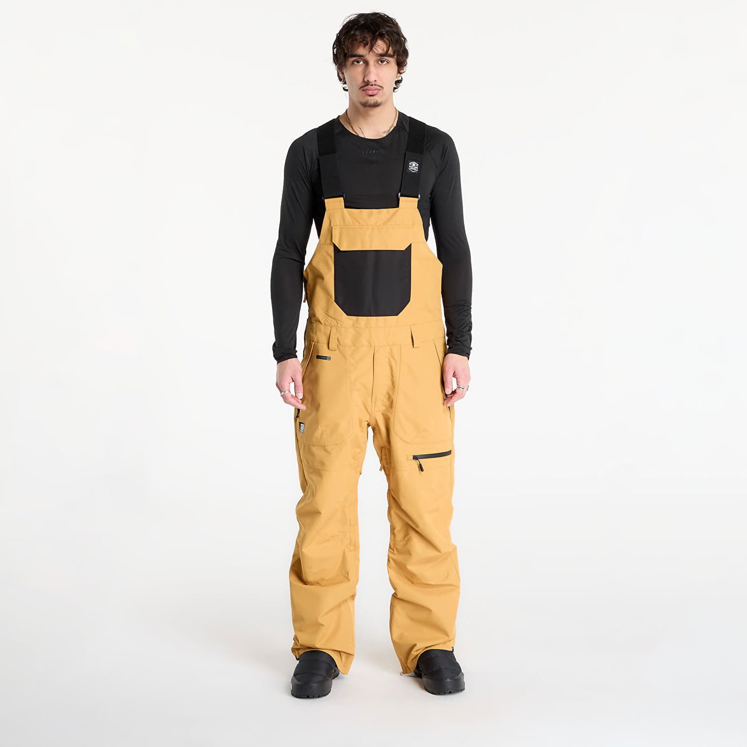 Комбинезон Horsefeathers Transfer Bib Overalls Жълто | OM323I, 0