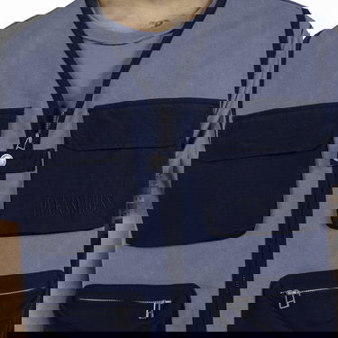 Жилетка Pleasures Beagle Hunting Vest Slate Синьо | P23SP017-SLATE, 8
