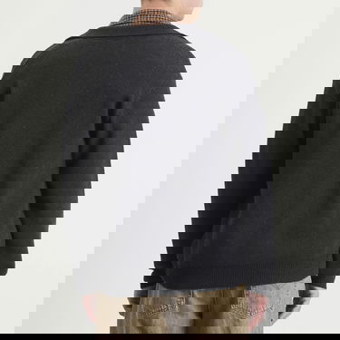 Пуловер Heresy Chain Zip Knit Shirt Черно | HAW25-KW06, 3