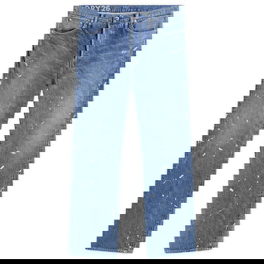 Дънки visvim Social Sculpture 11 Paint Splatter Distressed Jeans Синьо | 0125205005012, 1