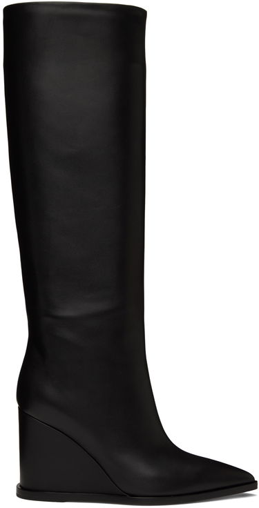 Палта Gianvito Rossi Gianvito Rossi Hamnes Wedge Tall Boots Черно | G80394.85RIC.VGI, 0