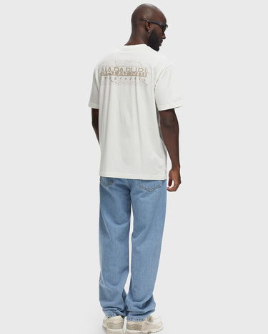 Тениска Napapijri T-Shirt Box Logo Бяло | NP0A4I342061, 1