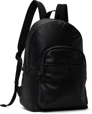Раница BOSS Logo Hardware Faux-Leather Backpack Черно | 50547423, 1