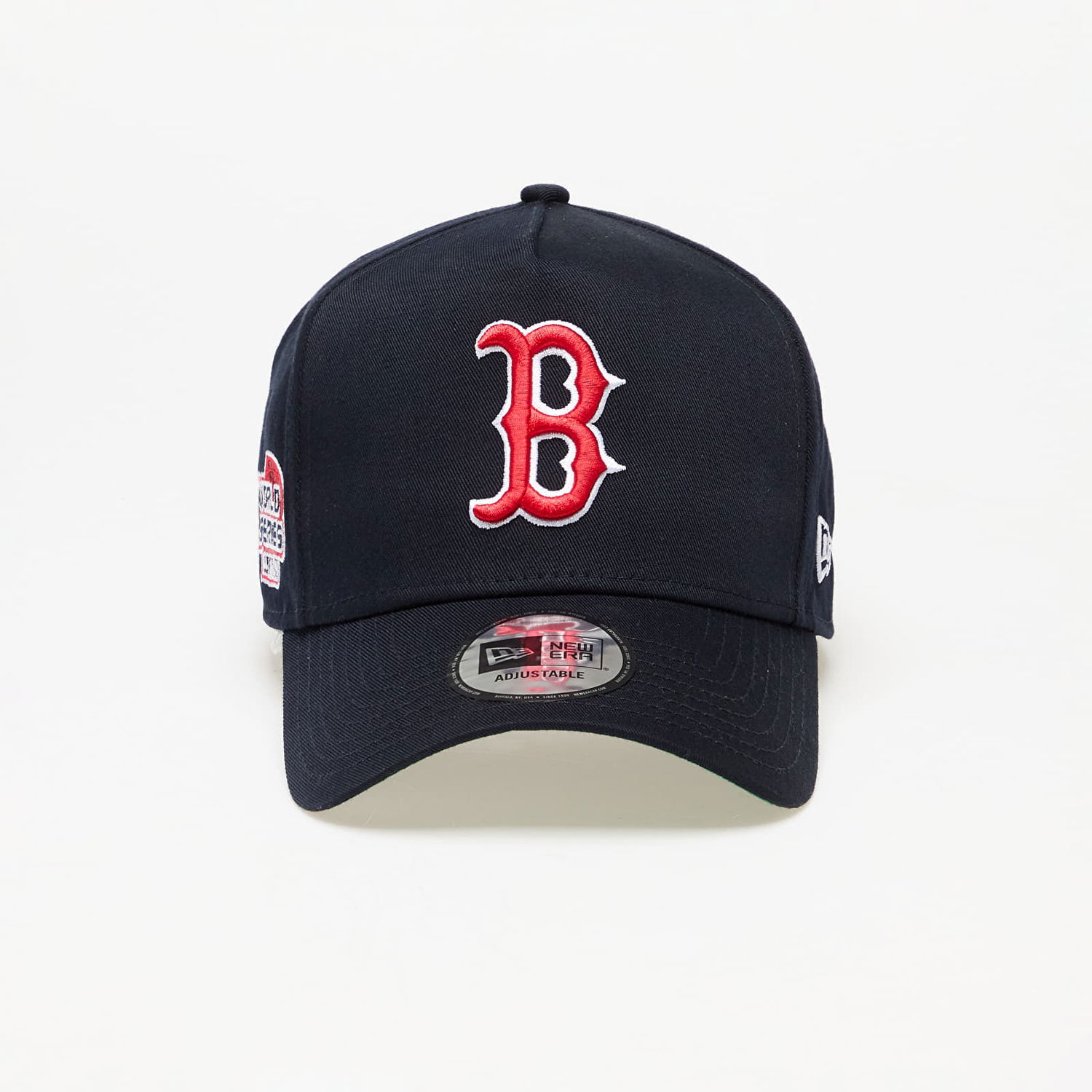Шапка с козирка New Era Boston Red Sox World Series Patch 9FORTY E-Frame Adjustable Cap Тъмно синьо | 60422502, 0