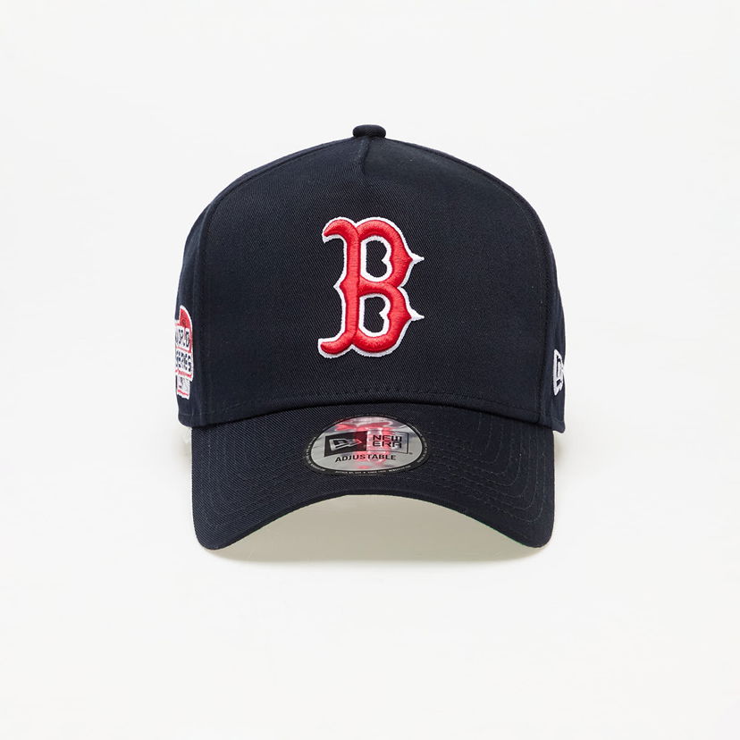 Шапка с козирка New Era Boston Red Sox World Series Patch 9FORTY E-Frame Adjustable Cap Тъмно синьо | 60422502