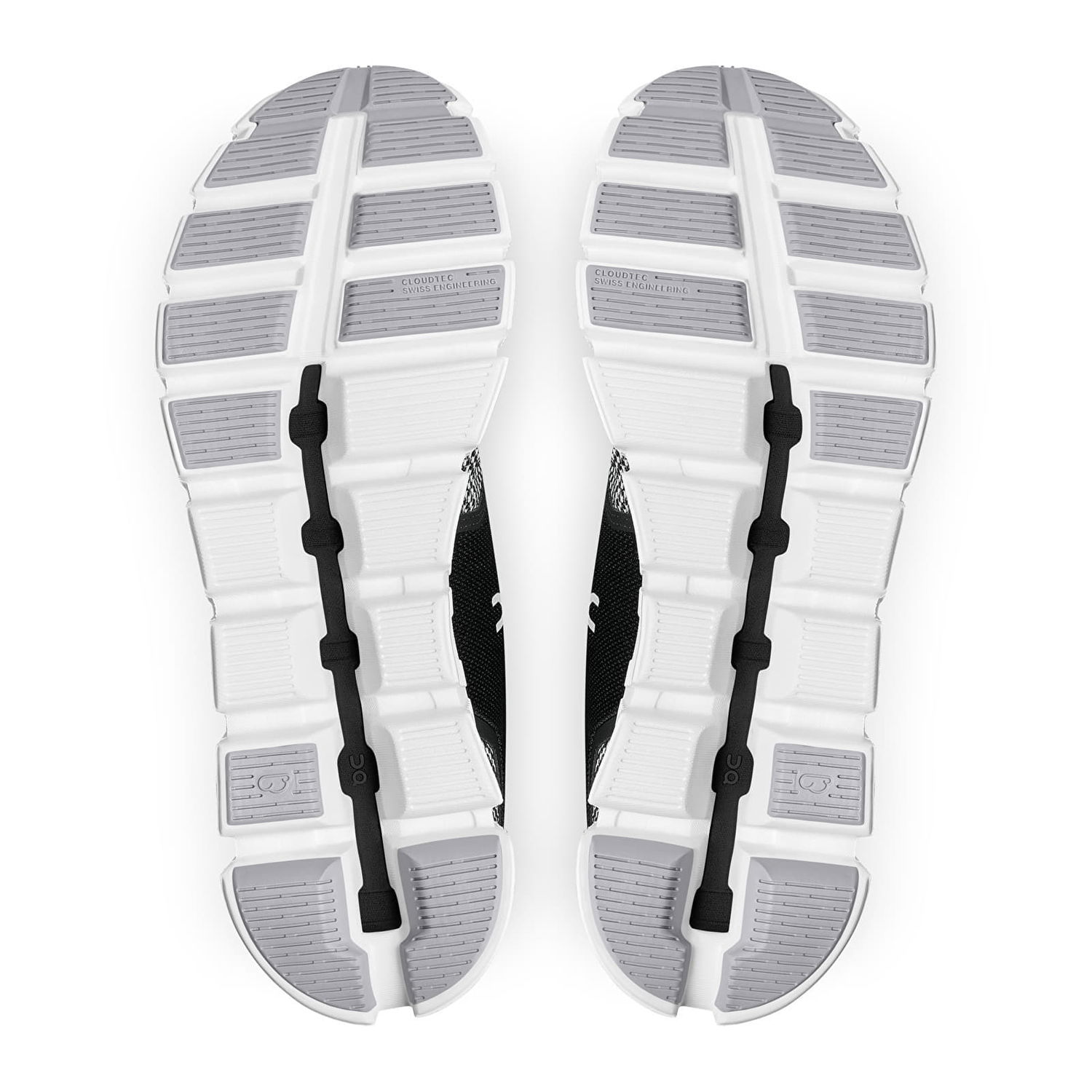 Кецове и обувки On Running Cloud 5 Combo Black Alloy Черно | 79.9885, 1