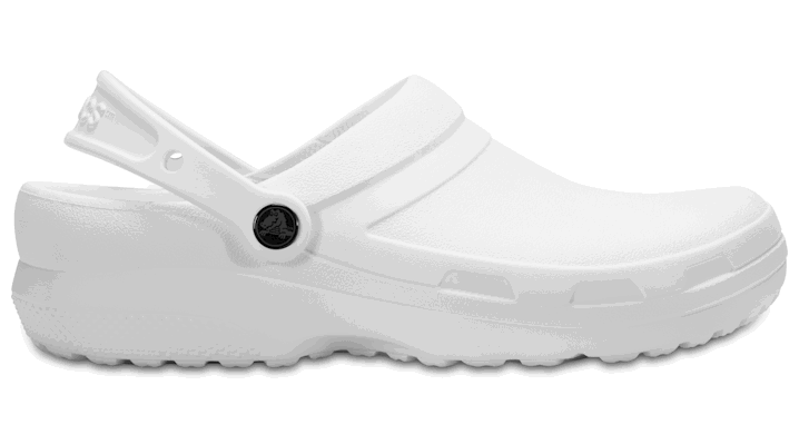 Кецове и обувки Crocs Specialist II Work Clogs Бяло | 204590-100, 0